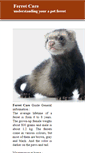 Mobile Screenshot of ferretcare.org
